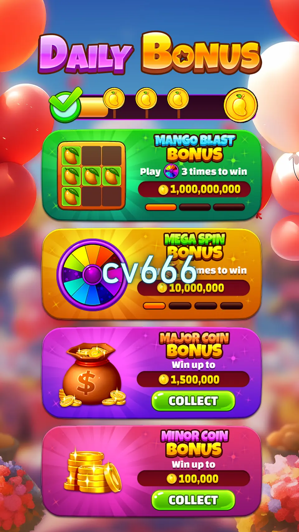 cv666 লগইন